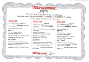 Les certificats de conformité de notre partenaire Faraone