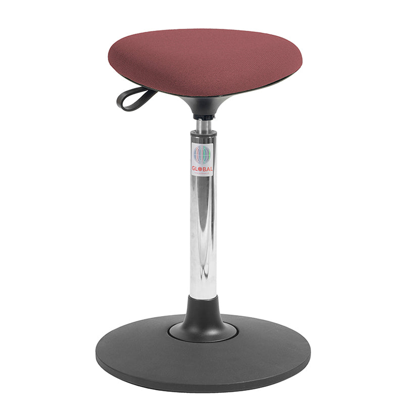 Tabouret ergonomique Tria - Sway - Revêtement écoresponsable Cura