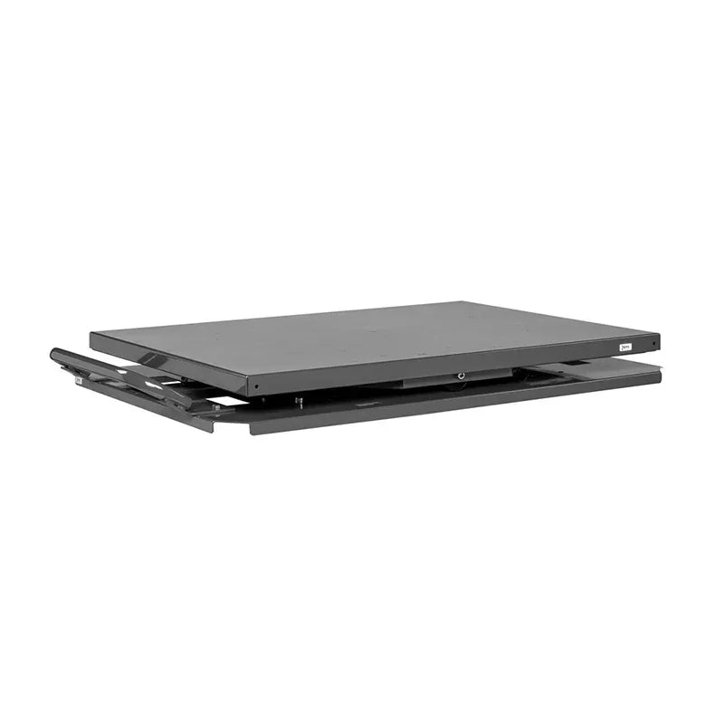 2 Bases Tournantes En Alliage Aluminium - Pour Plateau Tournant De Table - Rotation Fluide, Diamètre Intérieur 70mm