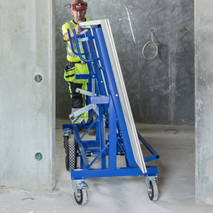 Chariot ergonomique porte-panneau