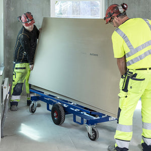 Chariot ergonomique porte-panneau