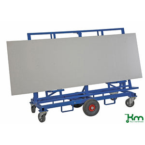 Chariot ergonomique porte-panneau