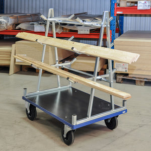 Supports pour profilés - chariot porte-panneau