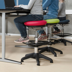 Tabouret ergonomique Pilates - Octopus avec repose-pieds