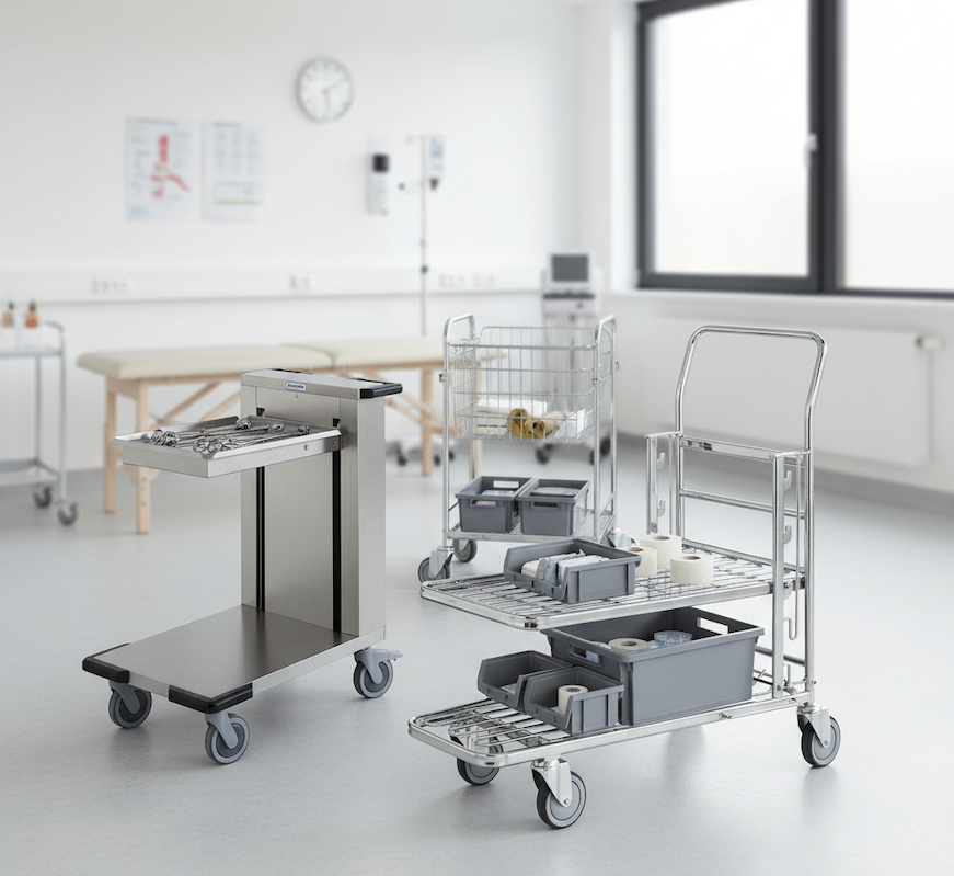 Chariots paramédicaux : le choix essentiel pour confort et sécurité
