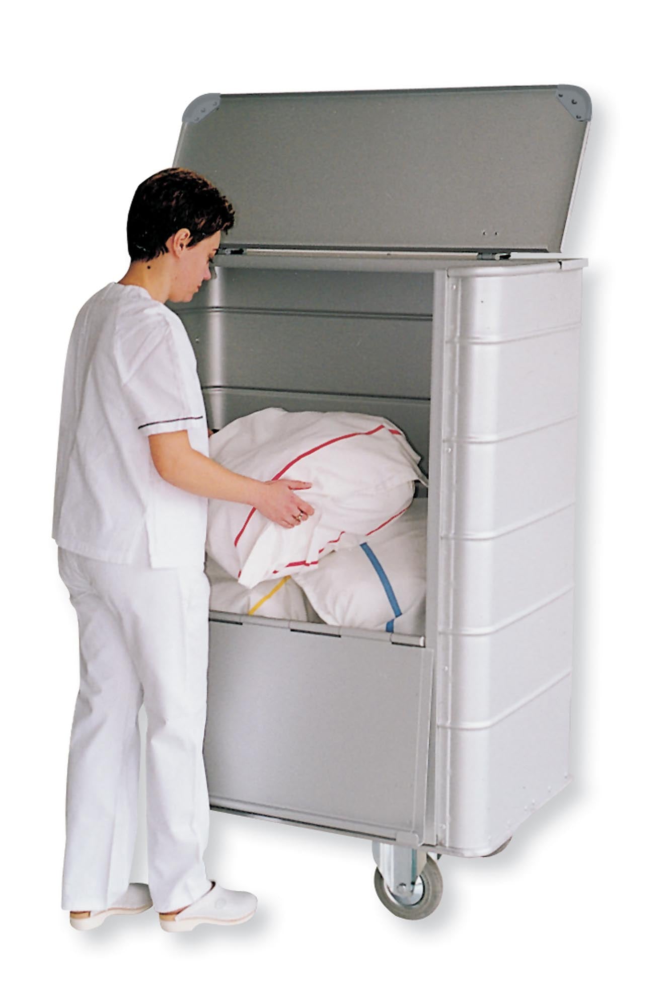 Conteneur à linges et déchets professionnels