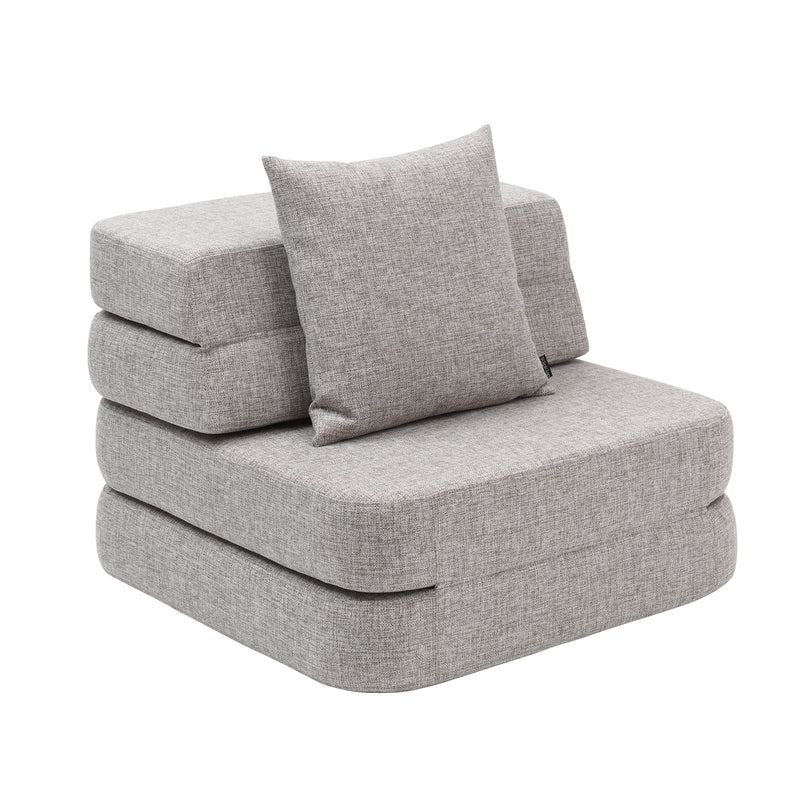 Fauteuil KK assise au sol - 3 niveaux gris KlipKlap