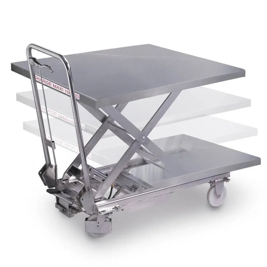 Table élévatrice inox Realinox | Activergo