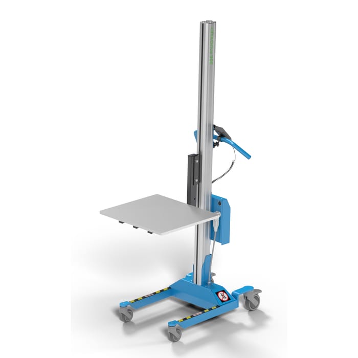 Gerbeur semi-électrique 90 kg Pronomic - chariot de levage électrique