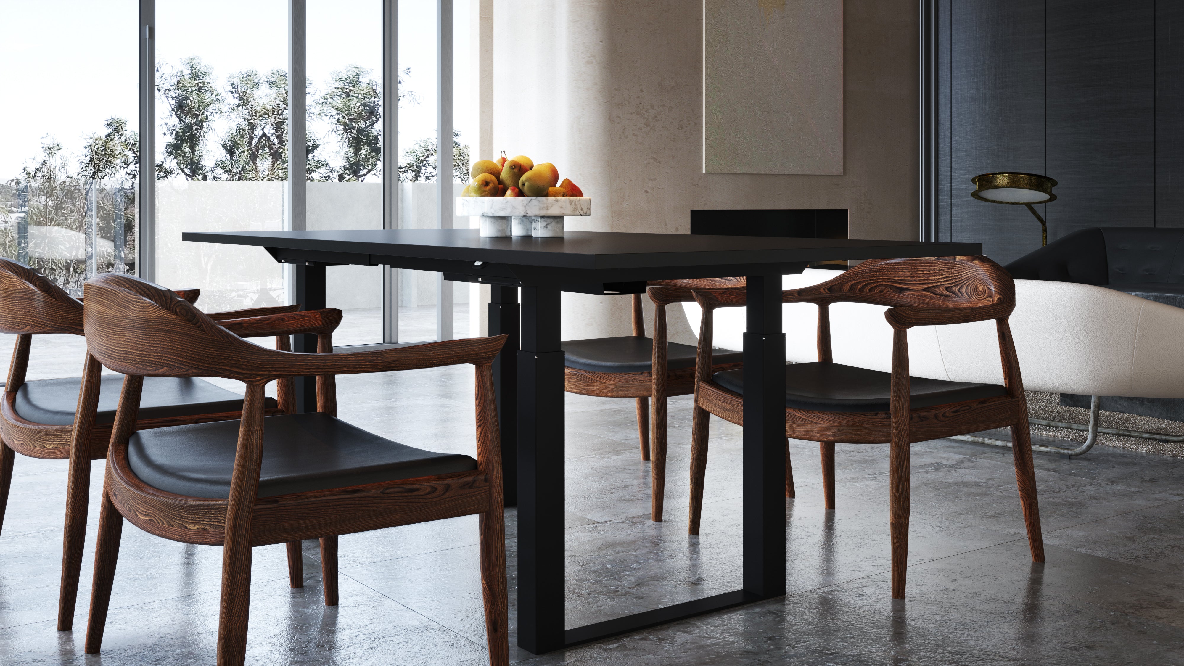 La table Skagerrak dans un salon design