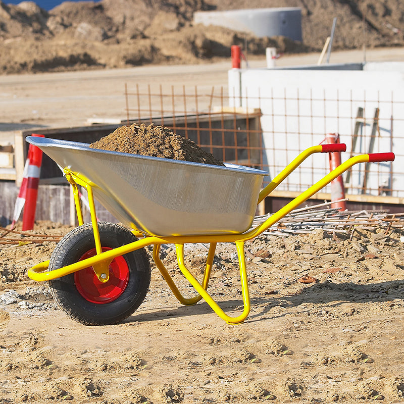 Brouette pour béton - 110 L / 250 kg