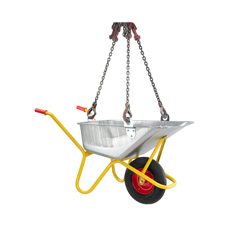 Brouette à béton avec anneaux de levage - 110 l / 250 kg - 141471