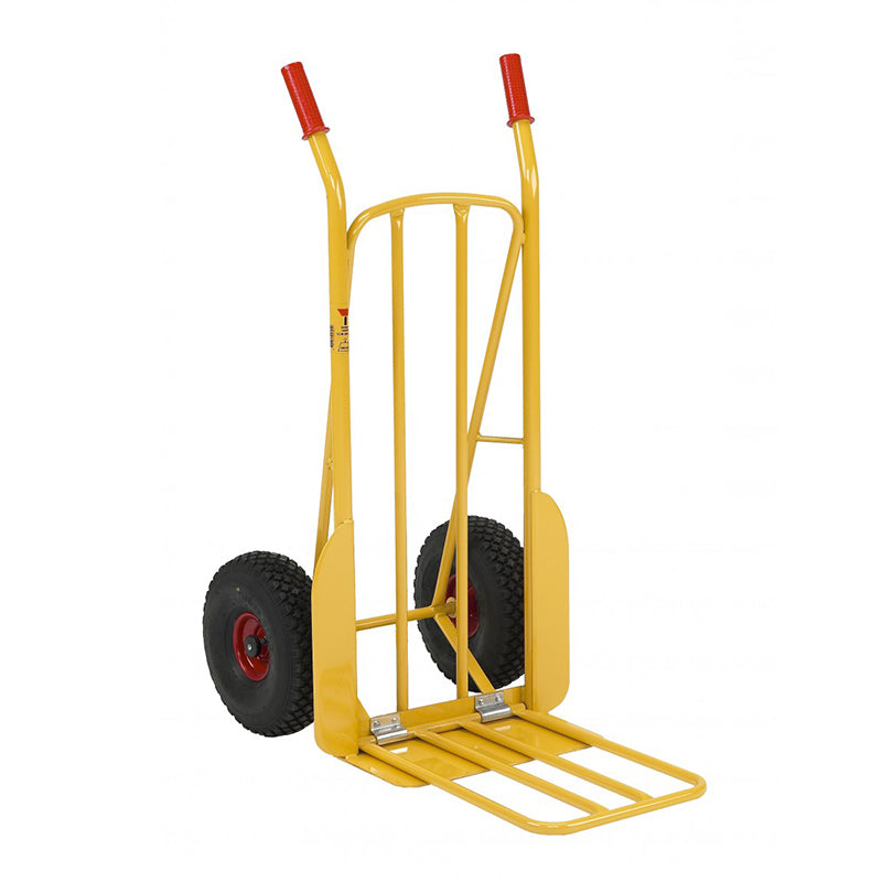 Diable acier - protection latérale - 250 kg