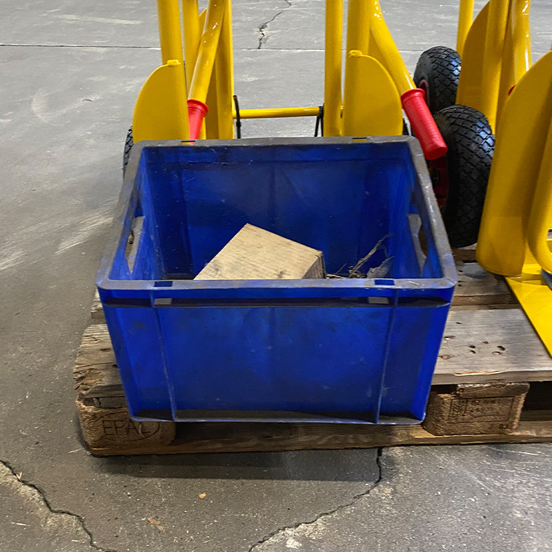 Diable ergonomique acier porte-caisses - 225 kg