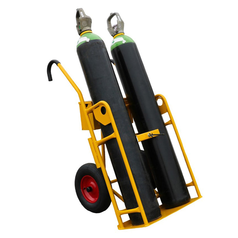Diable ergonomique pour 2 bouteilles de gaz - 250 kg