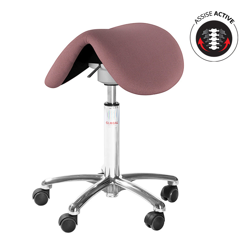Siège-selle Dalton Flex - Alu50 - Revêtement écoresponsable Cura