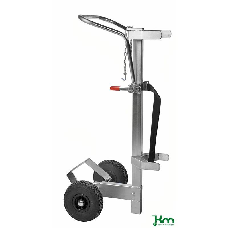 Diable ergonomique pour fûts et bouteilles de gaz - 80 kg