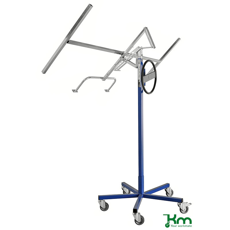 Chariot lève plaque