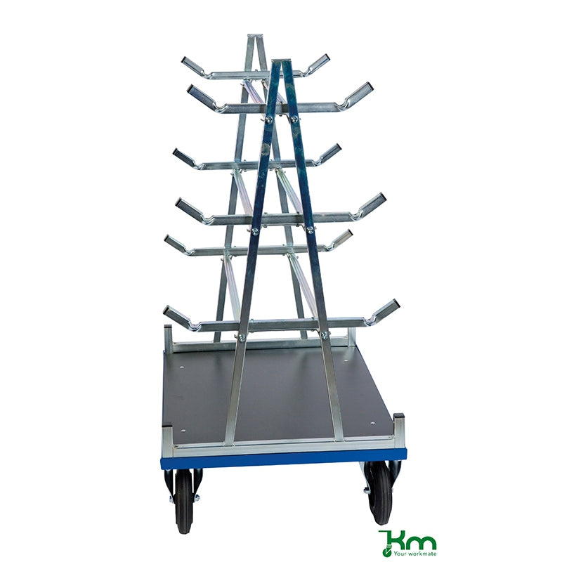 Supports de profilés pour chariot porte-panneaux