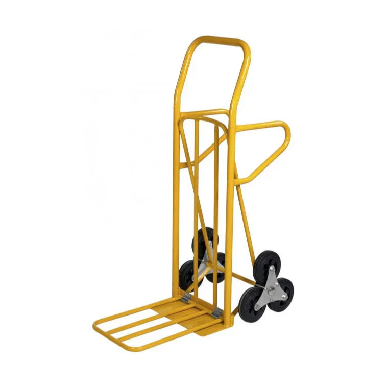 Diable escalier acier - double pelle - 200 kg - Chariots de transport et de manutention