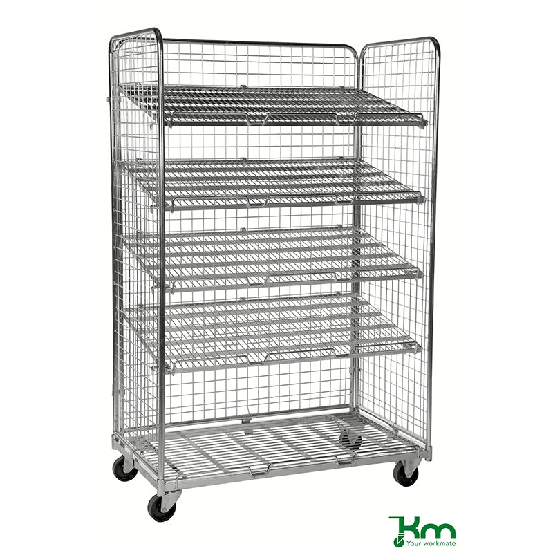 Etagère amovible pour roll conteneur 3 côtés