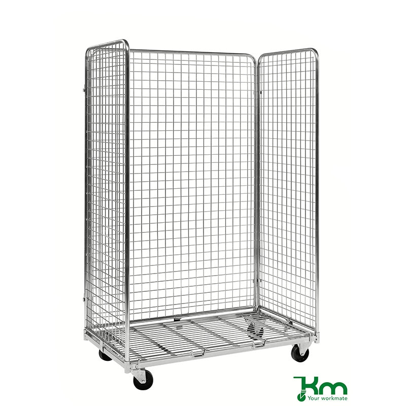 Roll conteneur - longueur 1150 mm - 3 côtés - 400 kg