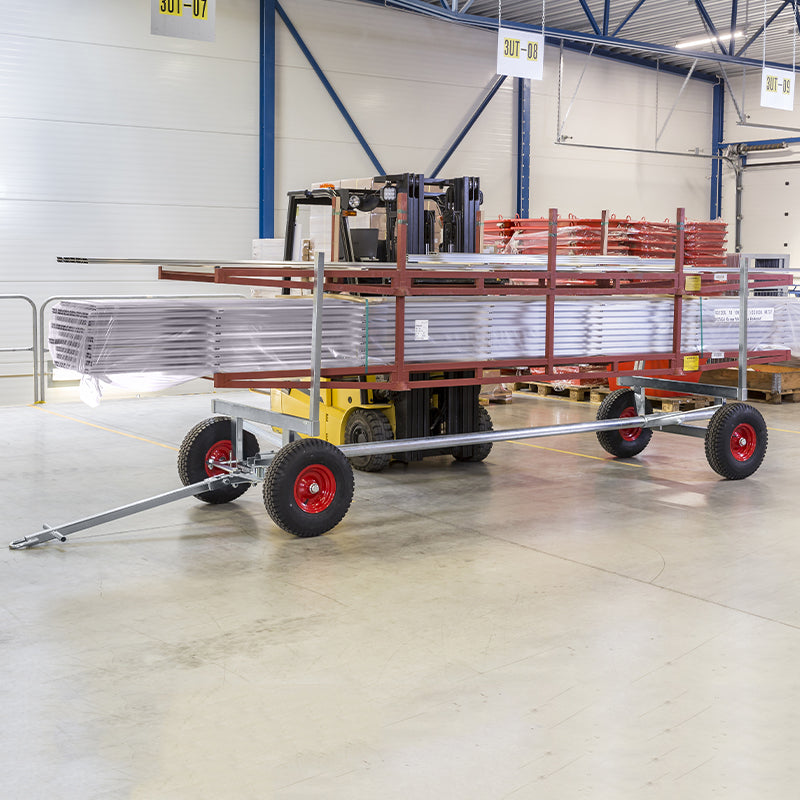 Chariot grande longueur réglable - 4000 mm