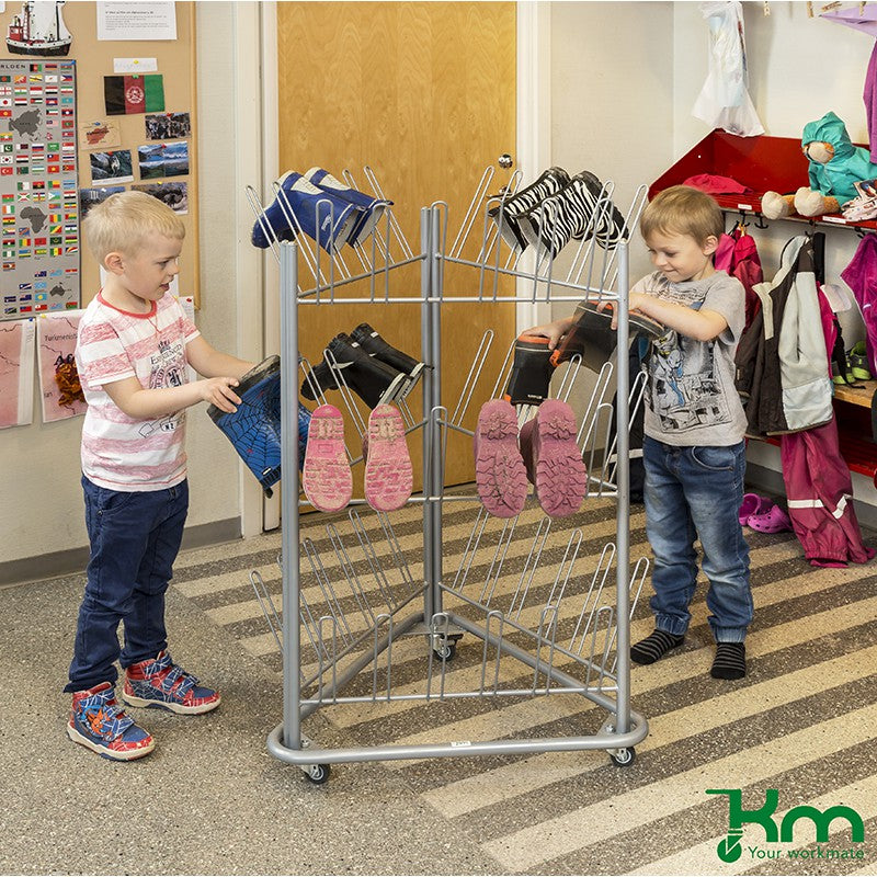 Support mobile pour chaussures