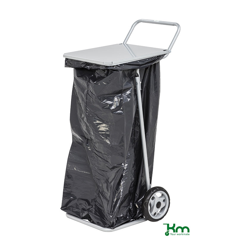 Chariot pour sac poubelle - 125 L
