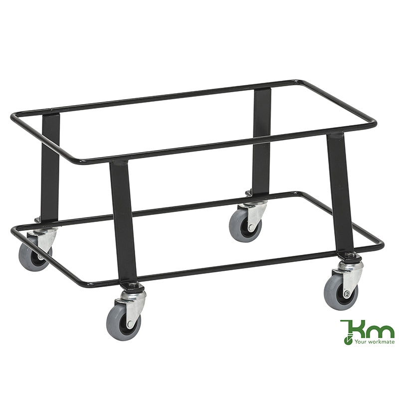 Chariot bas porte-panier de courses