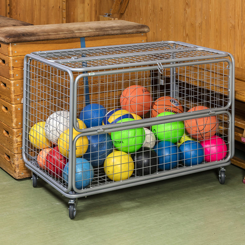 Chariot à maille avec couvercle - 150 kg