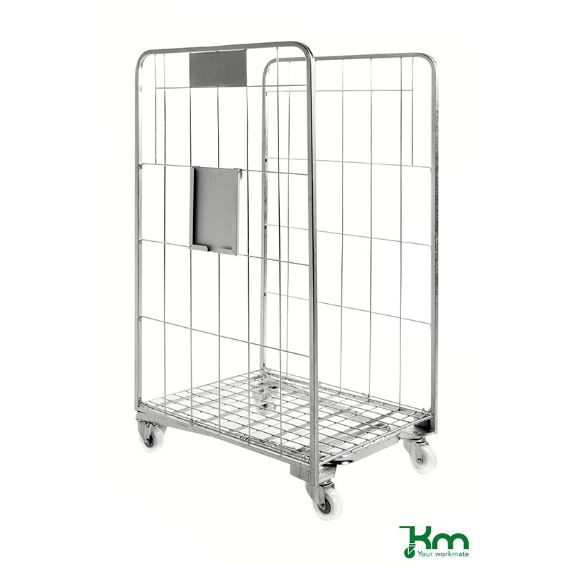 Roll conteneur emboîtable - longueur 800 mm - 2 côtés