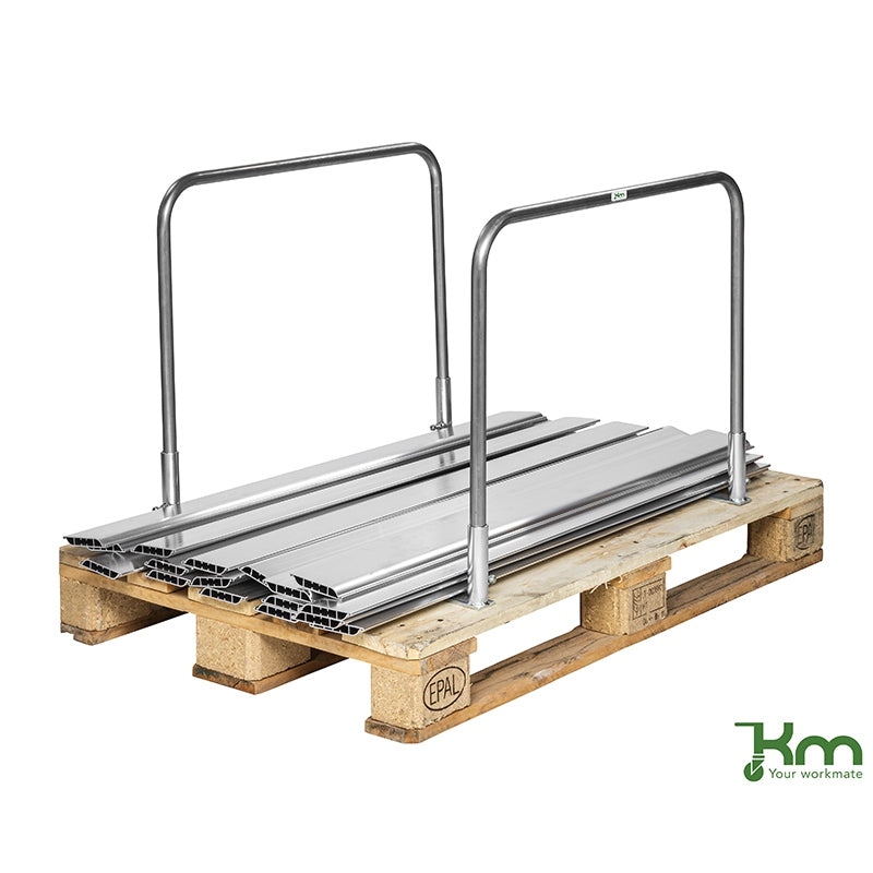 Paire d'arceaux acier pour palette