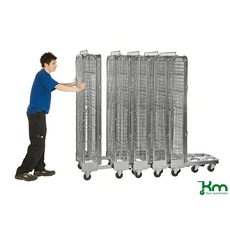 Roll conteneur emboîtable - longueur 850 mm - 4 côtés