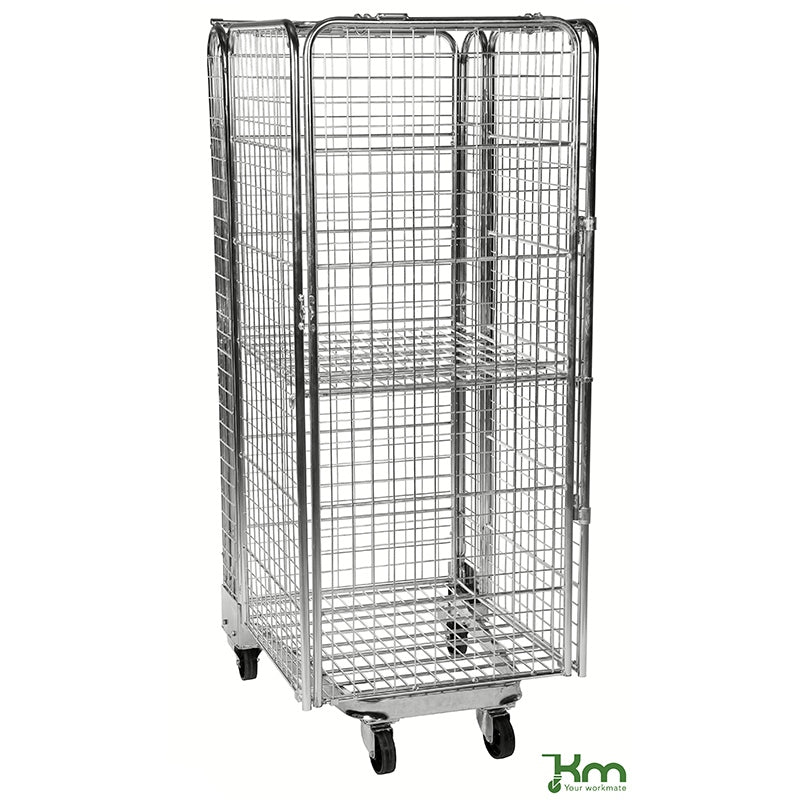 Roll conteneur emboîtable - longueur 850 mm - 4 côtés