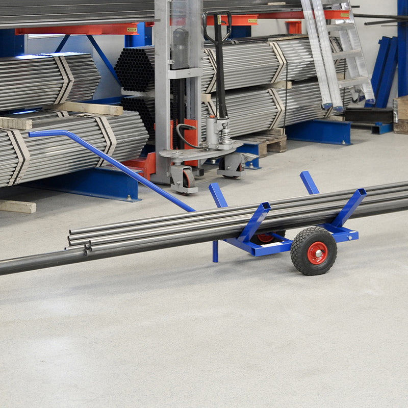 Chariot de manutention - grande longueur - 200 kg