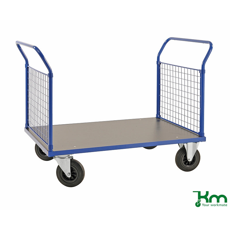 Chariot plateforme maillé - 2 poignées - 500 kg