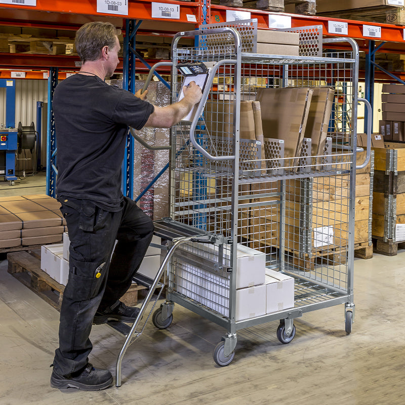 Chariots de préparation de commandes modulable - 300 kg