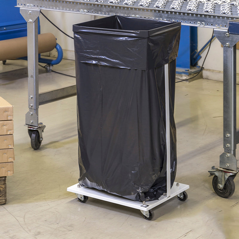 Support mobile pour sacs poubelles - 60/125/240 litres