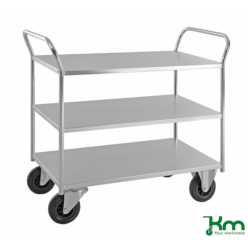Chariot desserte soudé - 3 étagères