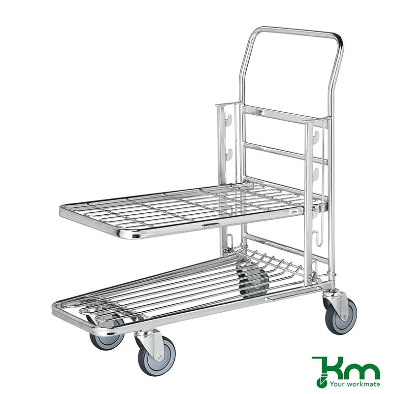 Chariot à maille - plateaux réglables