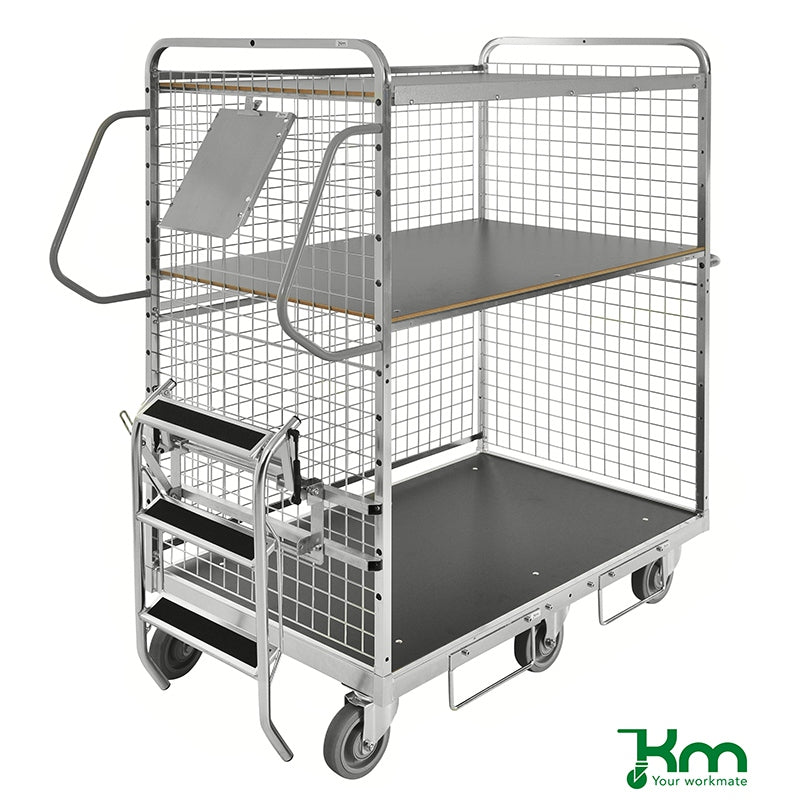 Marchepieds pour chariots de préparation de commandes KM600