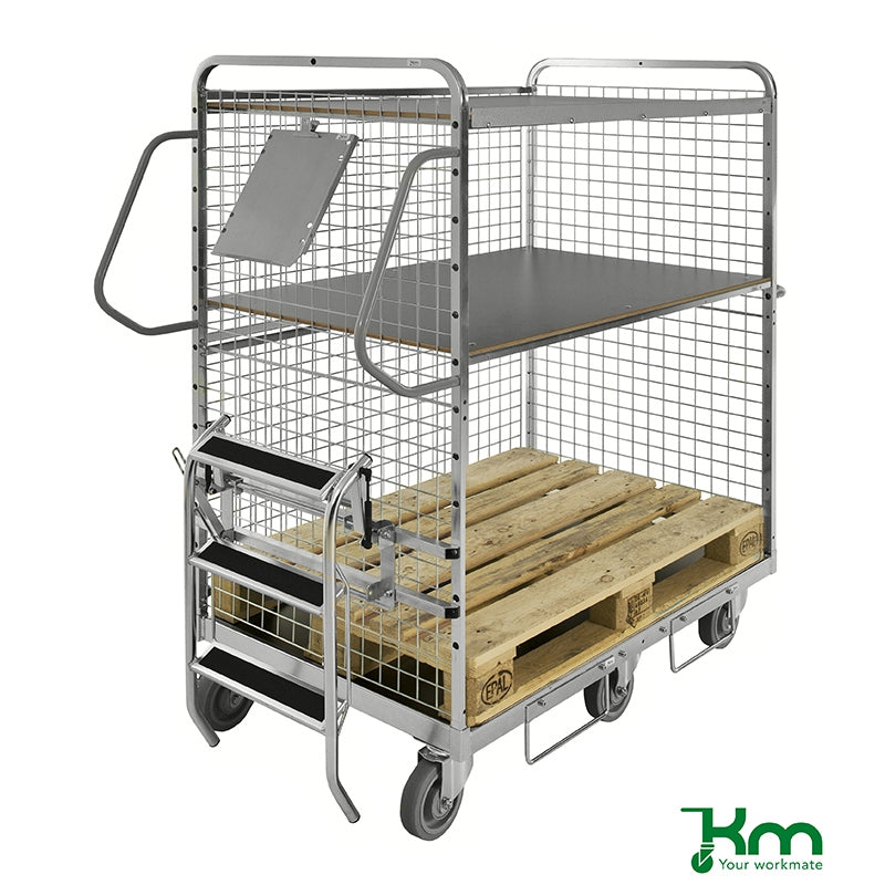 Chariot de préparation de commandes modulable - 600 kg