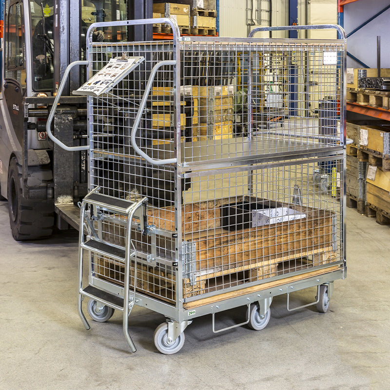 Chariots de préparation de commandes modulable - 600 kg