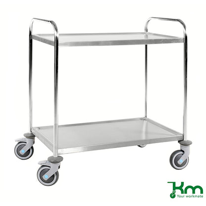 Chariots dessertes inox C3 - 2 ou 3 étagères