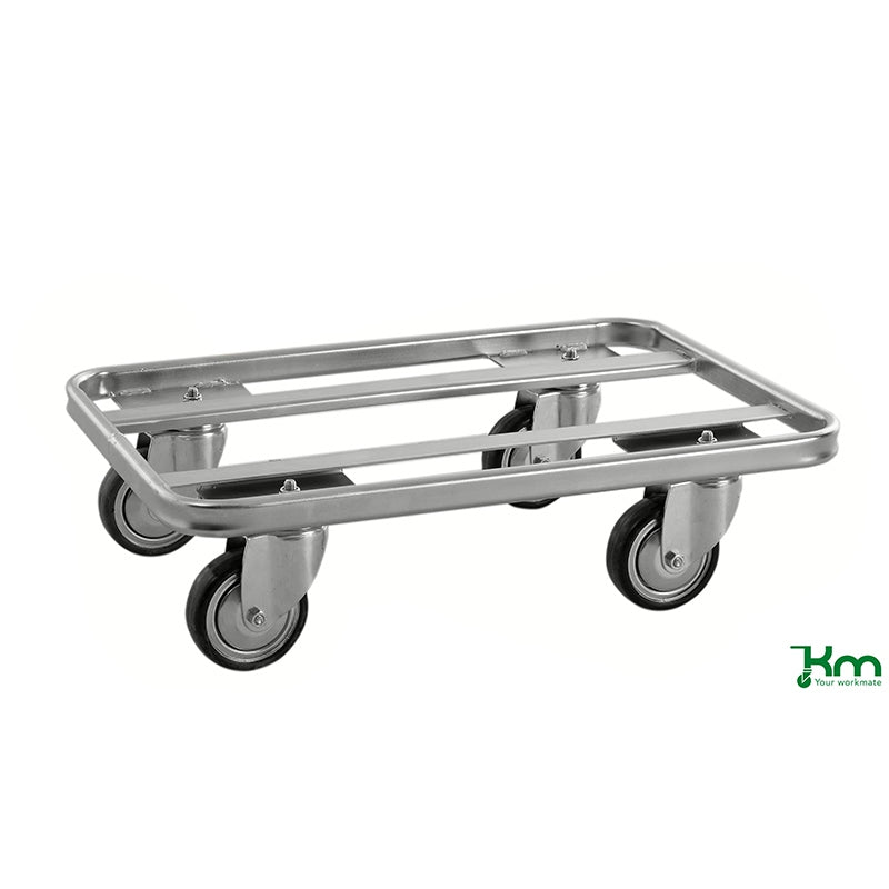 Chariot Dolly porte-bacs galvanisé ESD