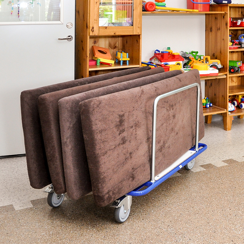 Chariot porte-panneau à arceaux - longueur 1000 mm - 150 kg