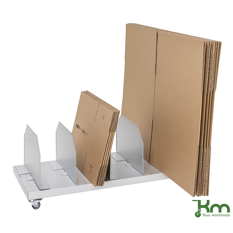 Chariot modulable pour cartons - 60 kg