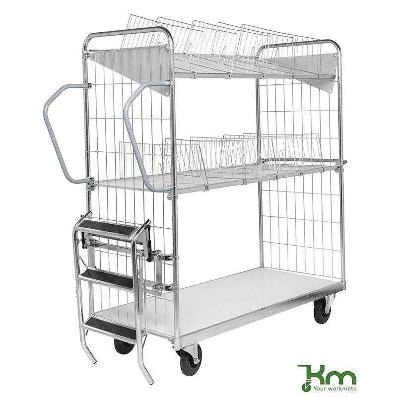 Équerres d’inclinaison des étagères pour chariots KM9000