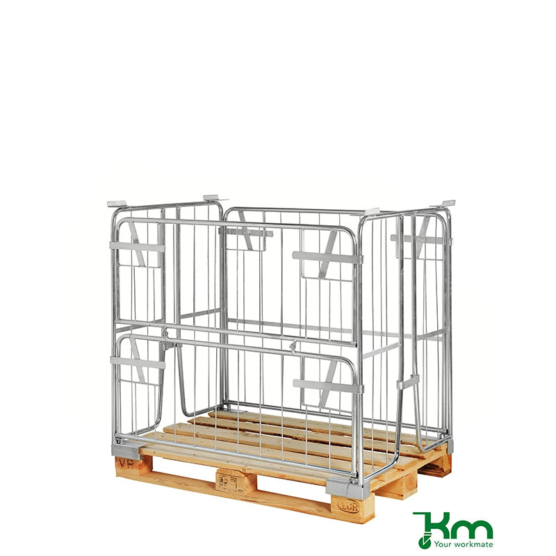 Réhausse-palette - demi porte repliable 1200 mm